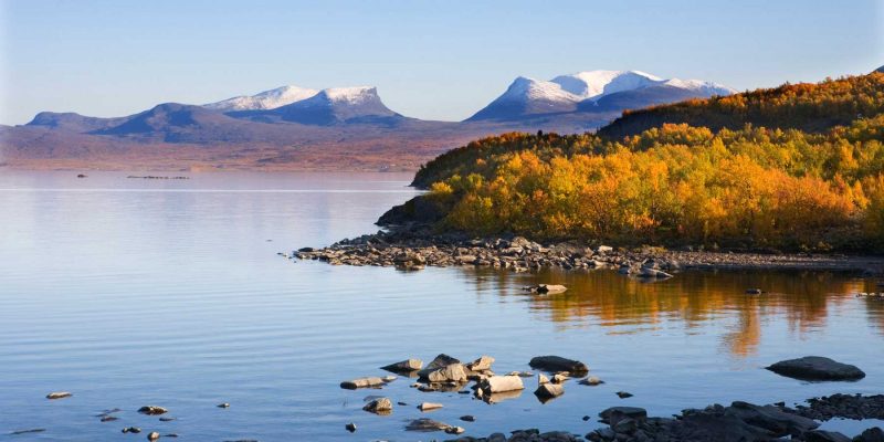 Abisko-nationaal-park-landschap