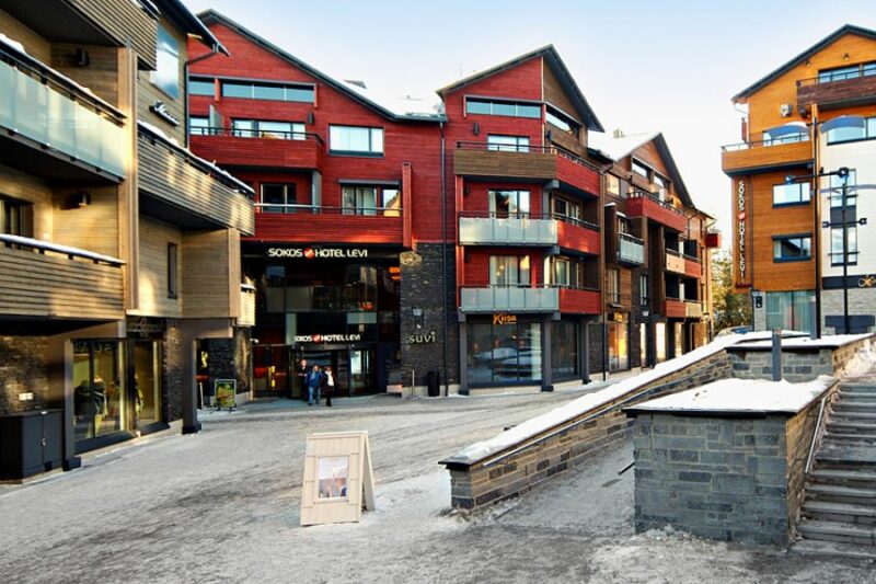 Hotel Sokos in Levi skidorp in Fins Lapland