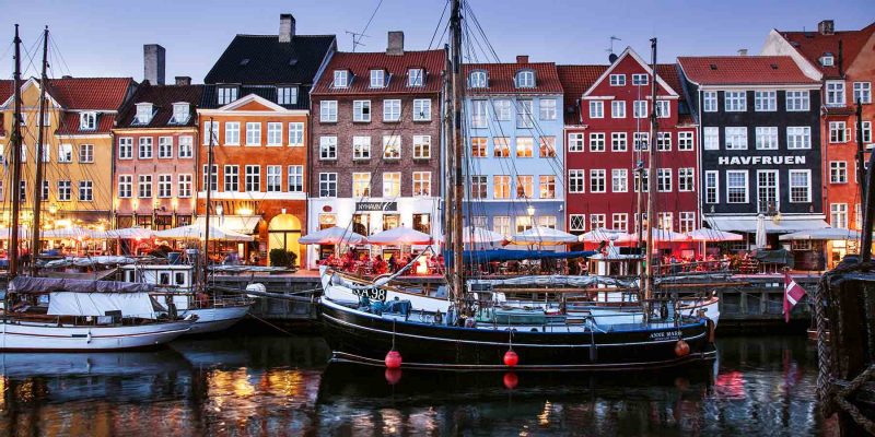Copenhague - maisons colorées