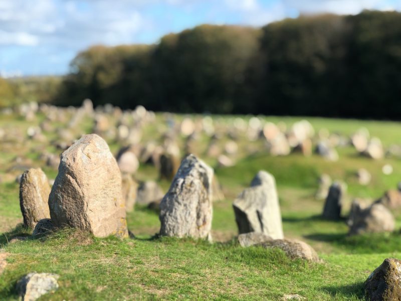 Vikingbegraafplaats Lindholm Høje - naar Denemarken met Nordic
