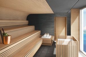 Ontspannen in de sauna