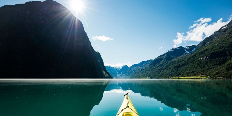 kayak dans les fjords norvégiens - Norvège avec Nordic