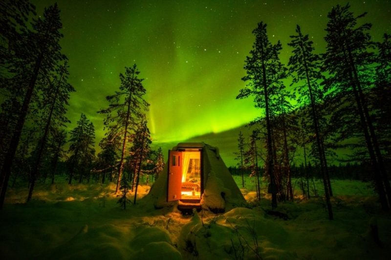Nuitée dans une Aurora Hideaway - ©Northworks Mikael Thörnqvist