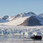 gletsjer - landing Lillienhook -Met Nordic op reis naar Spitsbergen - Albatros Expeditions - Ocean Albatros