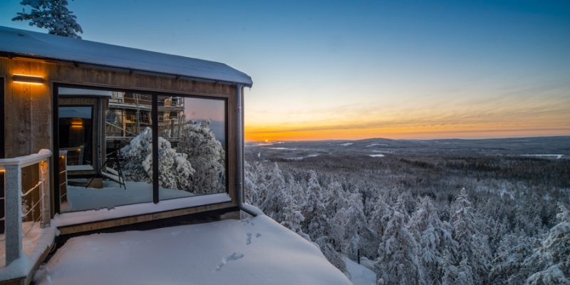 Lapland View Lodge met Nordic © Fotograf Michael Törnkvist