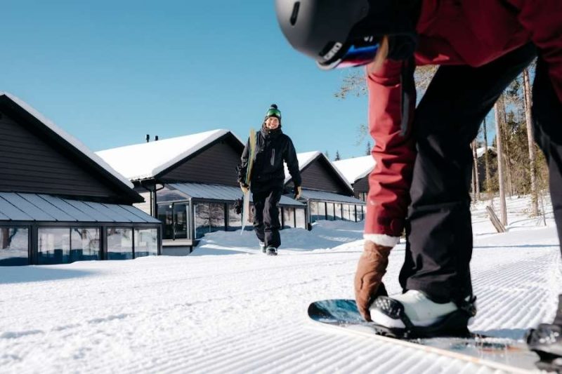 Snowboard à Pyhä