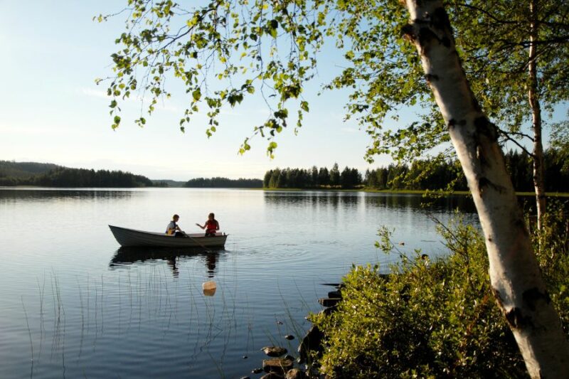 kajakken op het meer met Nordic