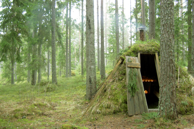 Cabane au coeur de la forêt en Suède - Ecolodge Kolarbyn
