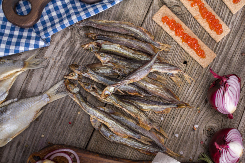 Vis eten in Noorwegen
