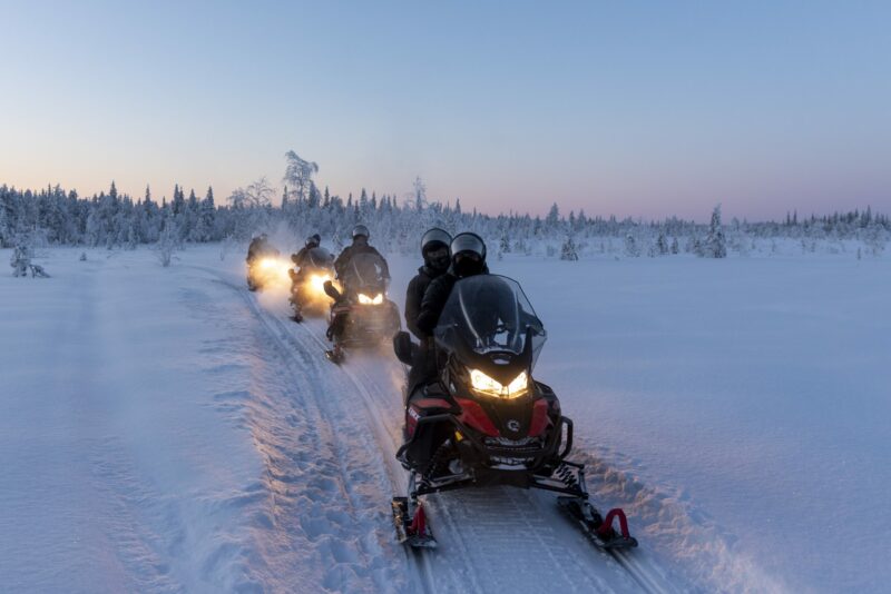 Tour en motoneige - Laponie