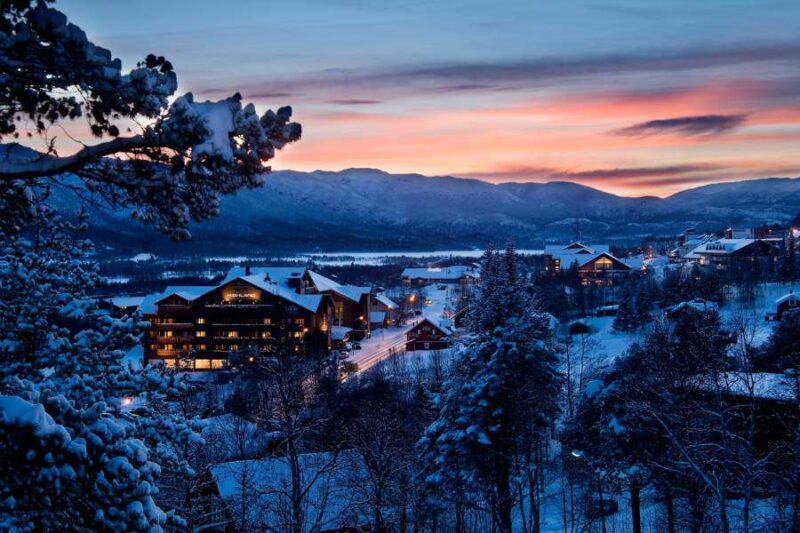 Noorwegen wintersport Geilo ski resort (2)