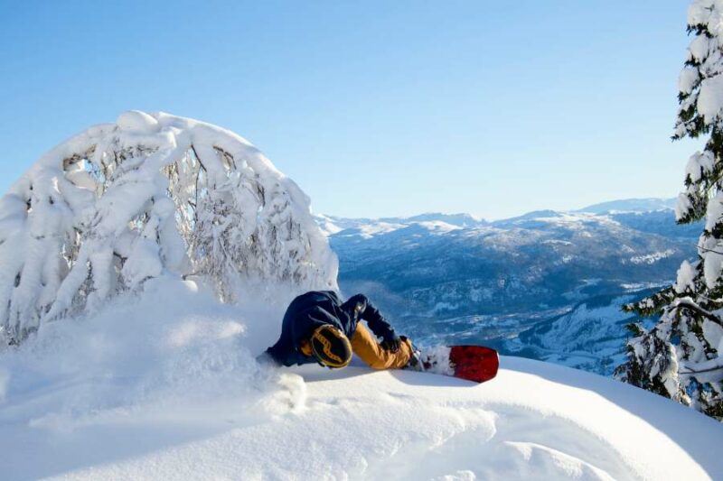 Noorwegen wintersport Voss ski resort
