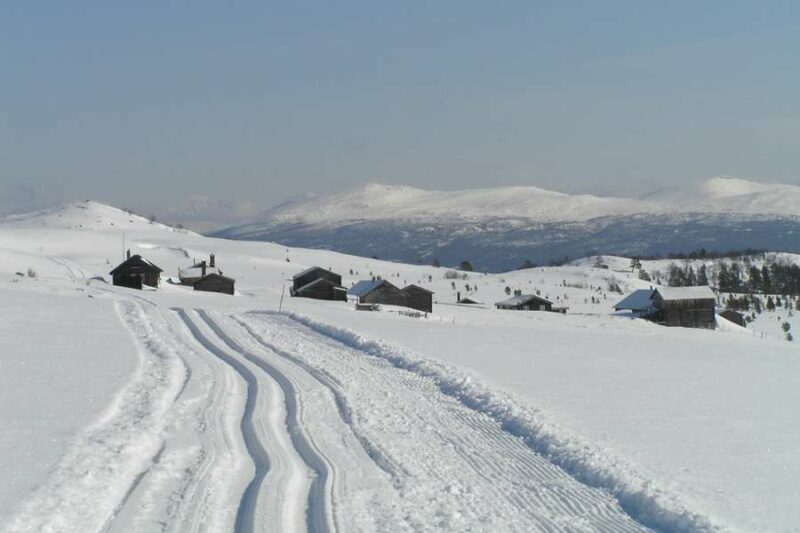 Hindaeter Fjellhotel in Noorwegen in de winter met Nordic