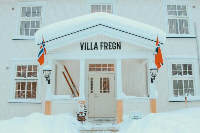 Villa Fregn in winters Noorwegen met Nordic