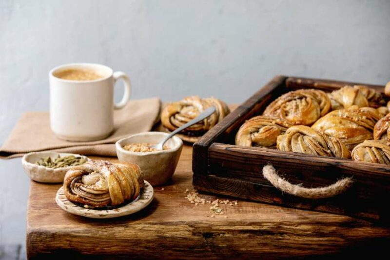 Cinnamon rolls in Stockholms