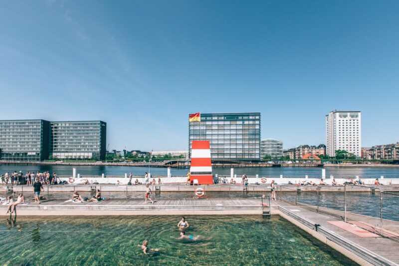 Baignade dans le centre de Copenhague, Danemark Danemark ©visitCopenhagen