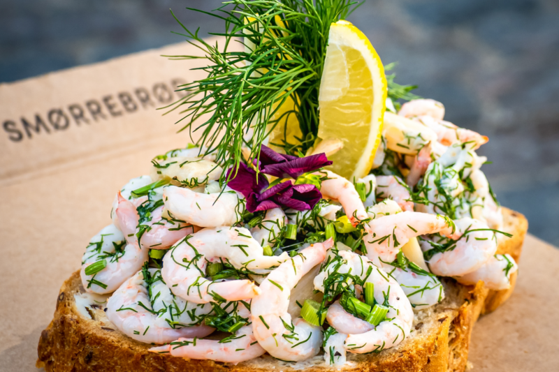 smørrebrød à Copenhague, Danemark