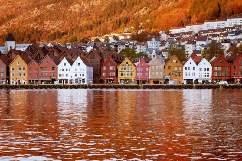 Bergen in de herfst naar Noorwegen met Nordic