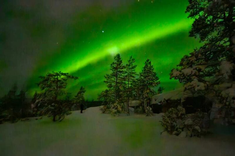 Aurore boréale en Laponie suédoise ©Anne-Fritsch