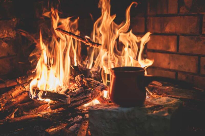 Cheminée en Scandinavie avec Nordic