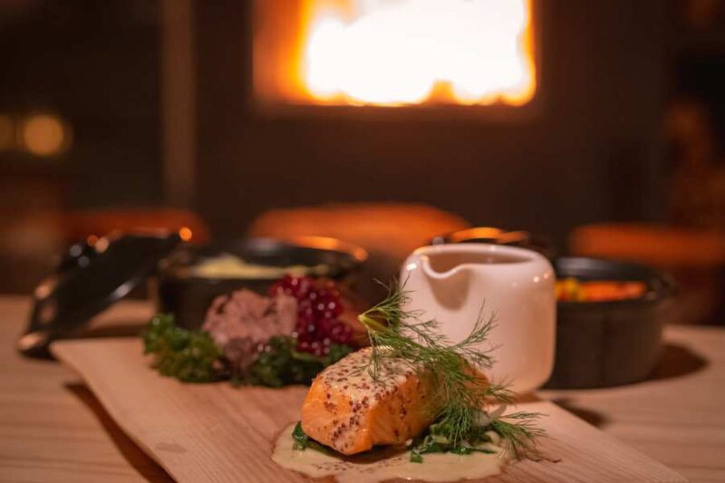 Heerlijke lokale maaltijden in de Northern Lights Ranch