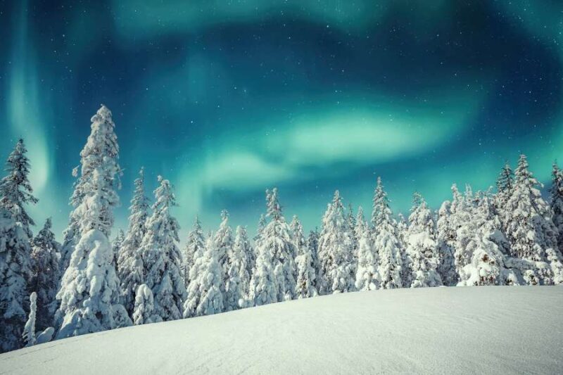 Aurore boréale en Laponie avec Nordic