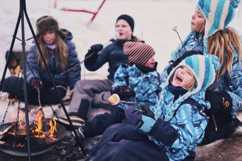 Enfants en Laponie avec Nordic