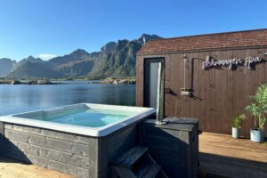 Espace bien-être Skårungen, Lofoten, Norvège avec Nordic