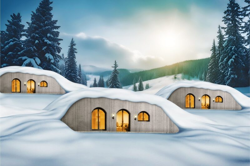 Kaamos Lodge Winter