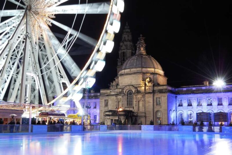 Cardiff-kerstmarkt-in-Wales