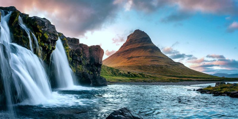 Kirkjufell in Snaefellsnes in IJsland met Nordic