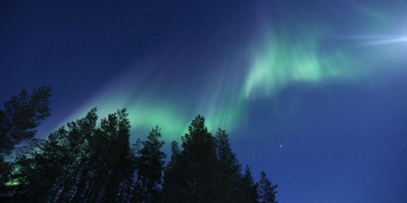 aurore boréale en Laponie avec Nordic