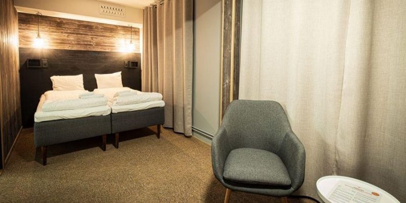 Arctic River Lodge chambre standard plus en Laponie suédoise avec Nordic